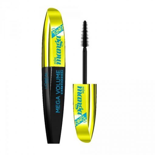 LOreal Paris Mega Volume Miss Manga Punky Waterproof Mascara