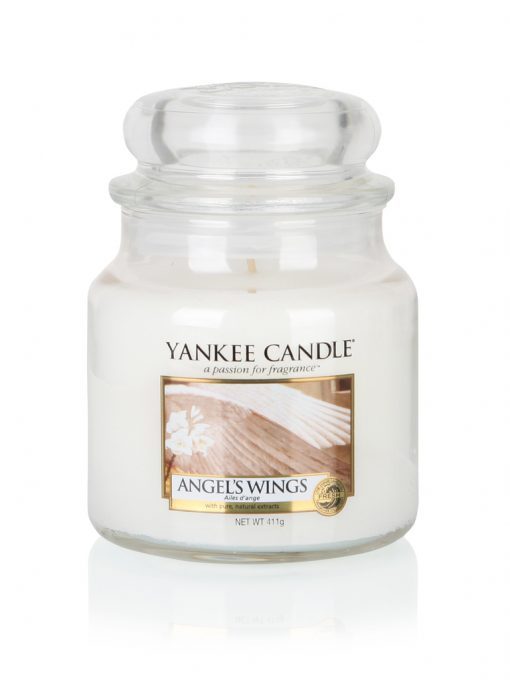 Yankee Candle Classic Medium Jar Angel Wings Candle 411g