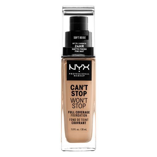 NYX PROF. MAKEUP Can't Stop Won't Stop Foundation - Soft Beige