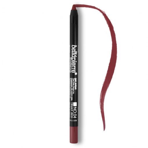 Bellapierre Gel Lip Liner - 04 Truly Red