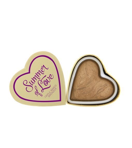 Makeup Revolution Blushing Hearts - Summer of Love Bronzer