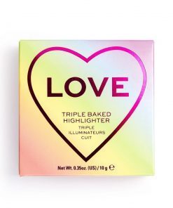 Makeup Revolution x Pride Triple Baked Highlighter - Love