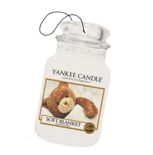 Yankee Candle Car Jar Air Freshener Soft Blanket