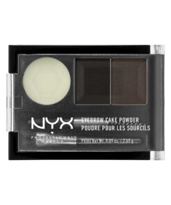 NYX PROF. MAKEUP Eyebrow Cake Powder - Black/Gray