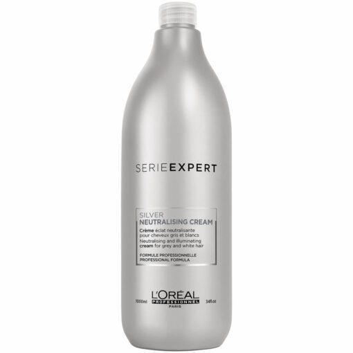 Loreal Serie Expert Silver Neutralising Cream Conditioner 1000ml