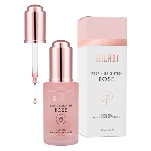 Milani Face Oil - Prep + Brighten Rose