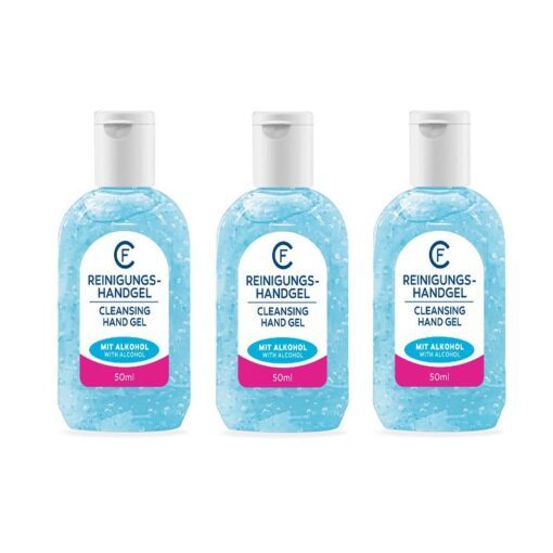 3-pack Cleansing Hand Gel With Alcohol 50ml