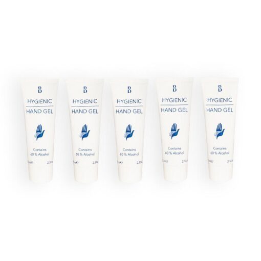 5-pack Brilliant Smile Hygienic Hand Gel With Alcohol 75ml