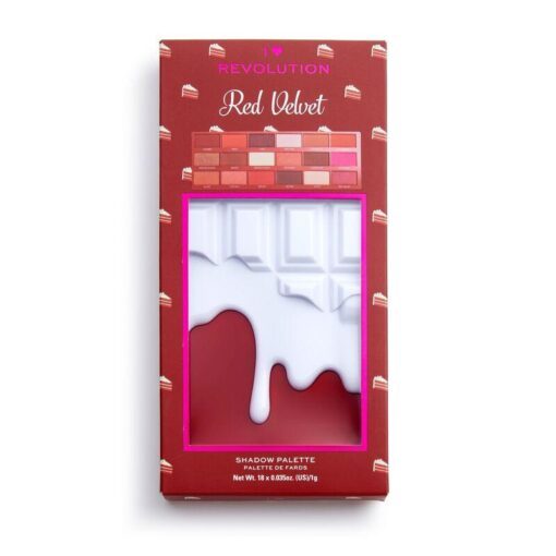 Makeup Revolution Chocolate Palette - Red Velvet