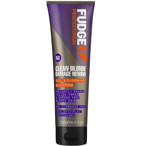 Fudge Clean Blonde Damage Rewind Violet Shampoo 250ml