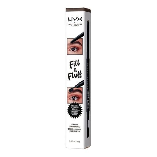 NYX PROF. MAKEUP Fill & Fluff Eyebrow Pomade Pencil - Brunette