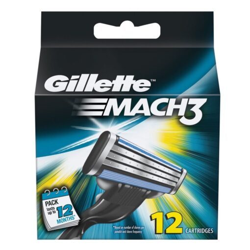 Gillette Mach3 12-pack