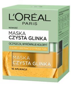 LOreal Pure Clay Bright Face Mask 50ml