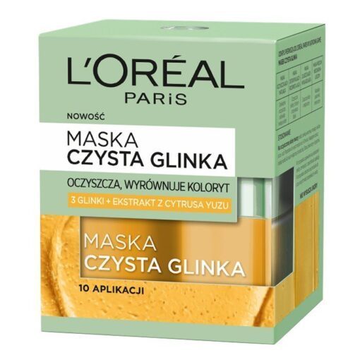 LOreal Pure Clay Bright Face Mask 50ml