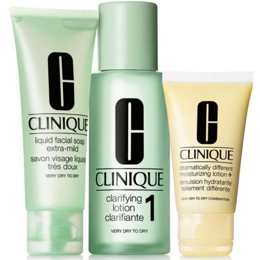 Giftset Clinique 3 step Skin Care System 1