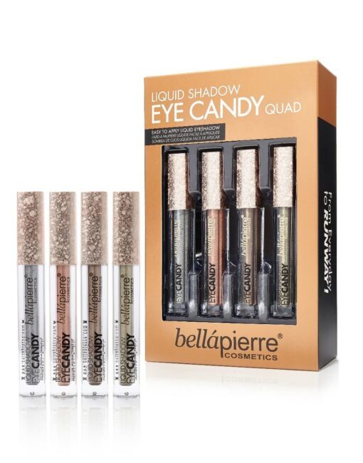 Giftset Bellapierre Liquid Shadow Eye Candy Quad