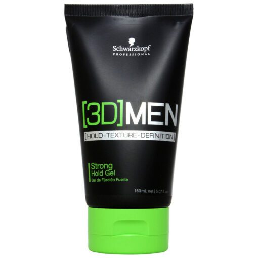 Schwarzkopf 3D Men Strong Hold Hair Gel 150ml