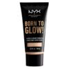 NYX Born To Glow Naturally Radiant Foundation 30ml - Light Ivory