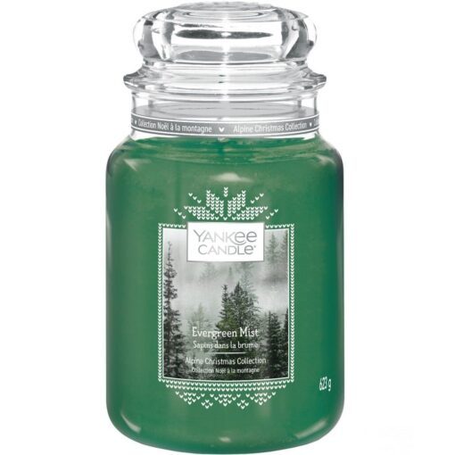 Yankee Candle Classic Large Evergreen Mist 623g