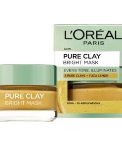 LOreal Pure Clay Bright Face Mask 50ml