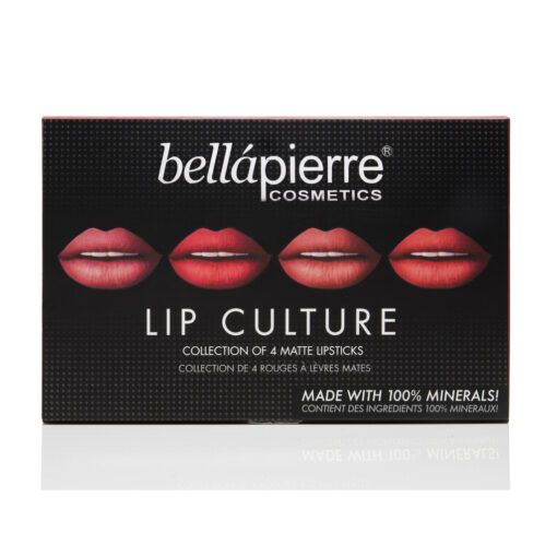 Bellapierre Lip Culture Collection 4 Matte Lipsticks