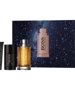 Giftset Hugo Boss The Scent Edt 100ml + SG 50ml + Dst 75ml