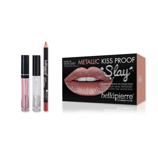 Bellapierre Kiss Proof Metallic Slay Kit - Miami Glam