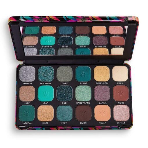 Makeup Revolution Forever Flawless Chilled with Cannabis Sativa Palette