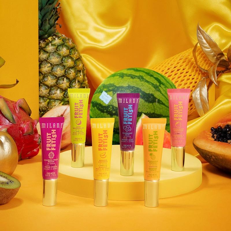 Milani Fruit Fetish Lip Balm - Pineapple Papaya Milani Fruit Fetish Lip Balm - Pineapple Papaya