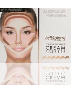 Bellapierre Contour & Highlight Cream palette