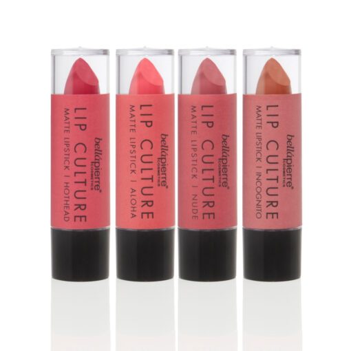 Bellapierre Lip Culture Collection 4 Matte Lipsticks