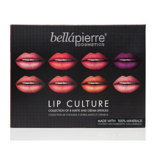 Bellapierre Lip Culture Collection 8 Lipsticks