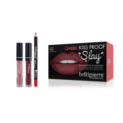 Bellapierre Kiss Proof Ombre Slay Kit - 40s Red