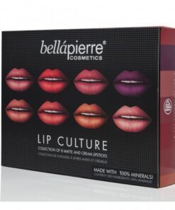 Bellapierre Lip Culture Collection 8 Lipsticks