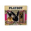 Giftset Playboy Play It Wild Female Edt 40ml + DSP 150ml