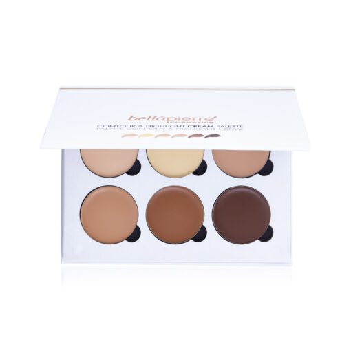 Bellapierre Contour & Highlight Cream palette