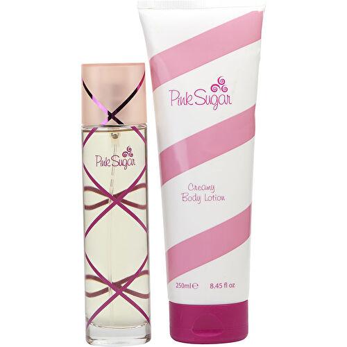 Giftset Aquolina Pink Sugar Edt 100ml + Body Lotion 250ml Giftset Aquolina Pink Sugar Edt 100ml + Body Lotion 250ml