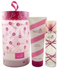 Giftset Aquolina Pink Sugar Edt 100ml + Body Lotion 250ml