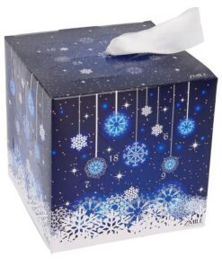 Zmile Cosmetics Advent Calendar Cube Snow Flake Blue