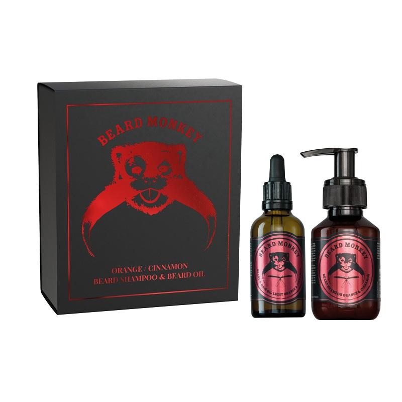 Giftset Beard Monkey Orange/Cinnamon 2020 Giftset Beard Monkey Orange/Cinnamon 2020