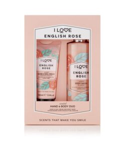 Giftset I Love…English Rose Hand & Body Duo