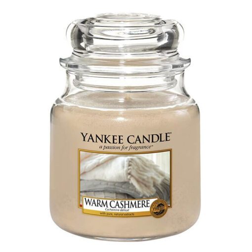 Yankee Candle Classic Medium Jar Warm Cashmere 411g