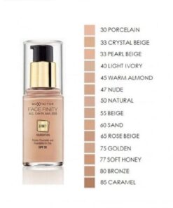 Max Factor Facefinity 3 In 1 Foundation 65 Rose Beige