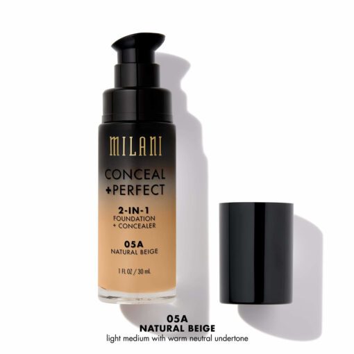 Milani Conceal+Perfect Liquid Foundation - 05A Natural Beige