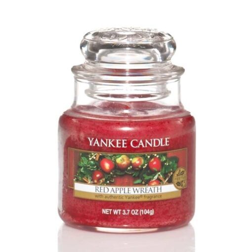 Yankee Candle Classic Small Jar Red Apple Wreath 104g