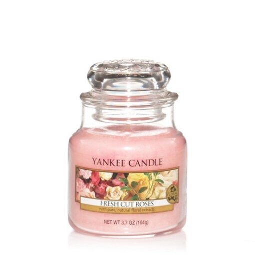 Yankee Candle Classic Small Jar Fresh Cut Roses 104g