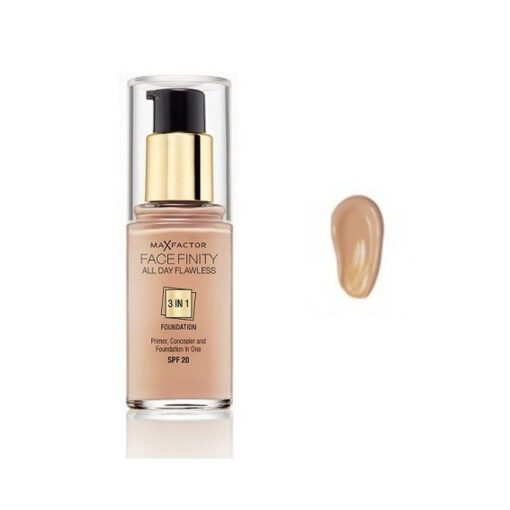 Max Factor Facefinity 3 In 1 Foundation 65 Rose Beige