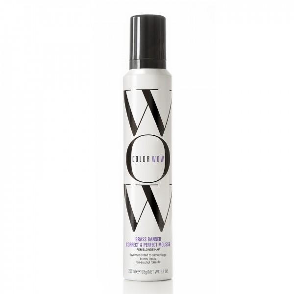 Color Wow Brass Banned Correct & Perfect Mousse -Blonde 200ml Color Wow Brass Banned Correct & Perfect Mousse -Blonde 200ml