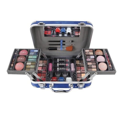 Zmile Cosmetics Makeup Box Traveller Blue