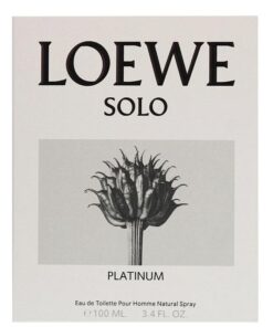 Loewe Solo Platinum Edt 50ml
